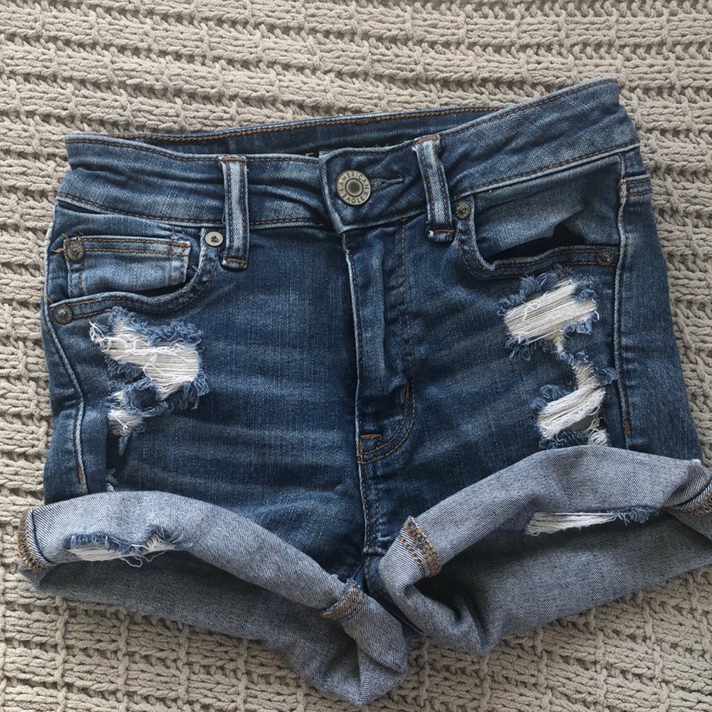 American Eagle | High Rise Jean Shorts